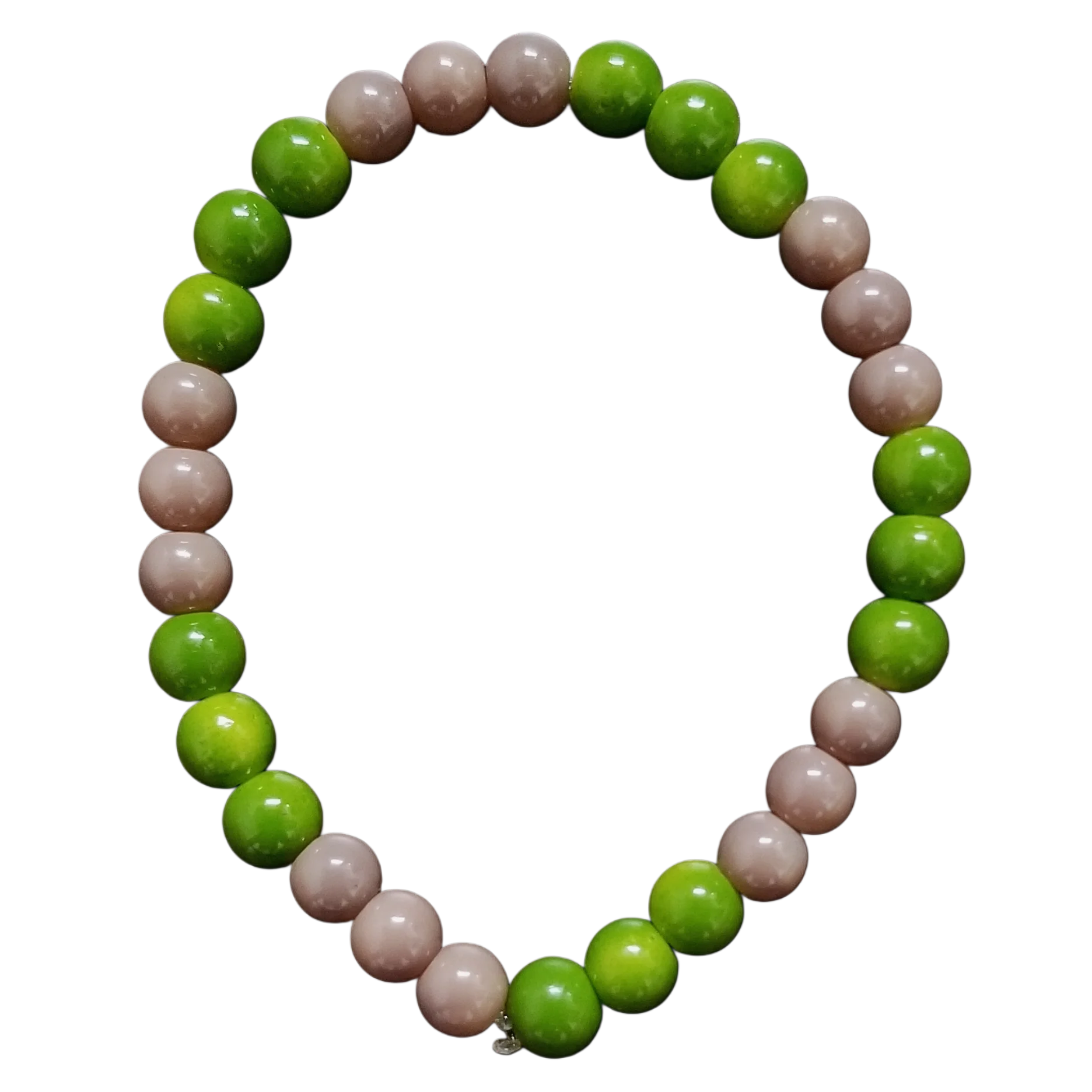 Pulsera Verde y Cereza